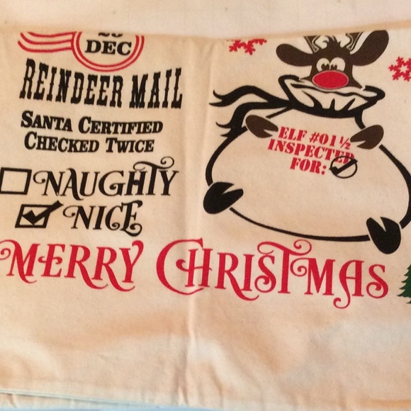 NWOT Large Christmas Sack - Picture 2 of 4